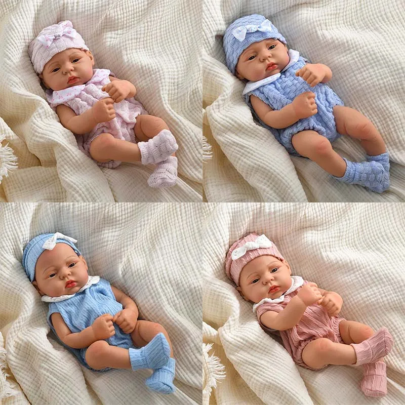 40cm Reborn Baby Doll For 15.75inch Realistic Full Vinyl Newborn Doll Soft Baby Girl Doll No hair High Quality Reborn Baby Toys
40cm Reborn Baby Doll For 15.75inch Realistic Full Vinyl Newborn Doll Soft Baby Girl Doll No hair High Quality Reborn Baby Toys