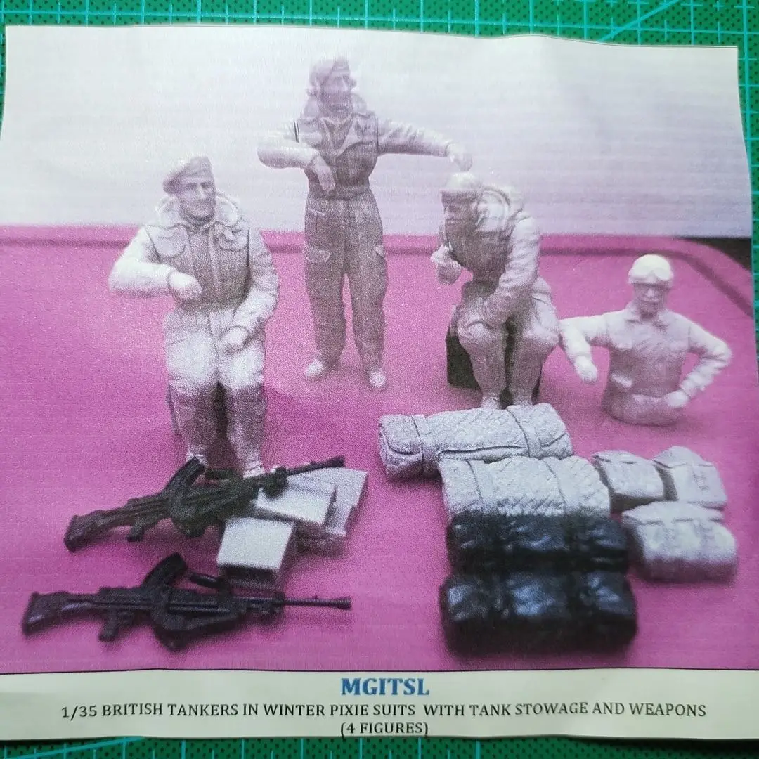 1/35 фигурка модели из смолы GK, несобранный и Неокрашенный комплект
1/35 фигурка модели из смолы GK, несобранный и Неокрашенный комплект