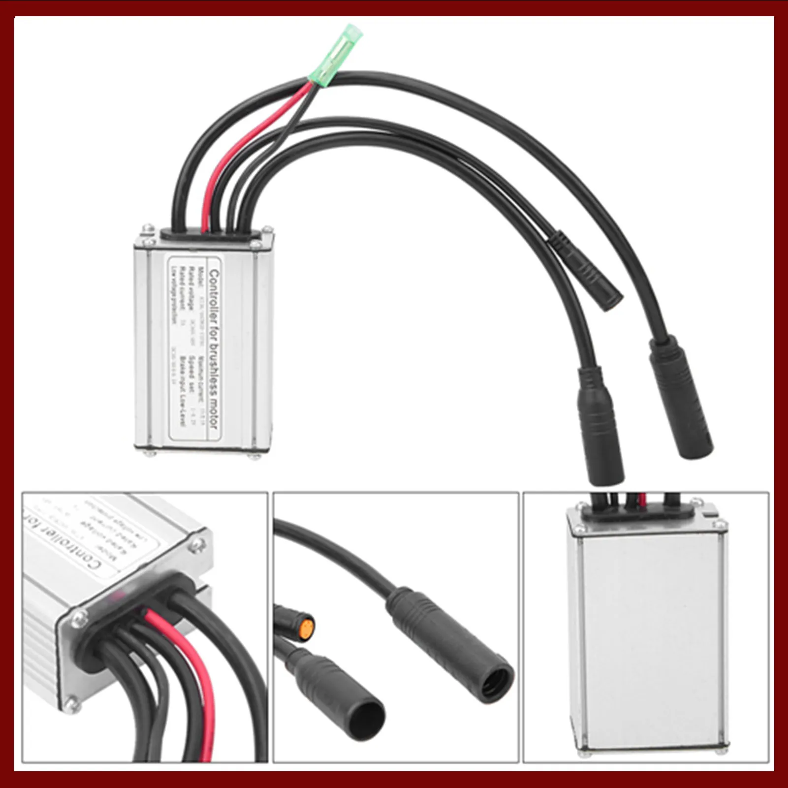 36V/48V Electric Bike Brushless DC Motor Controller For Electric Bicycle E-bike Scooter Electric Motorcycles Accessories
36V/48V Electric Bike Brushless DC Motor Controller For Electric Bicycle E-bike Scooter Electric Motorcycles Accessories