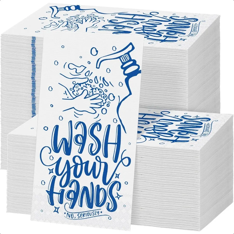 150 Pack Disposable Bathroom Napkins Wash Your Hands Paper Napkins Bathroom Etiquette Guest Dinner Napkins Decorative Paper Han
150 Pack Disposable Bathroom Napkins Wash Your Hands Paper Napkins Bathroom Etiquette Guest Dinner Napkins Decorative Paper Han