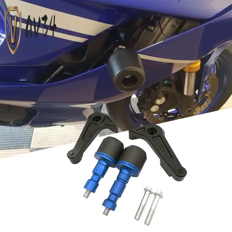 AV34-Motorcycle Aluminium Alloy Falling Protection Frame Slider Crash Pad Protector For YAMAHA YZF-R6 2017-2022 Accessories Blue
AV34-Motorcycle Aluminium Alloy Falling Protection Frame Slider Crash Pad Protector For YAMAHA YZF-R6 2017-2022 Accessories Blue