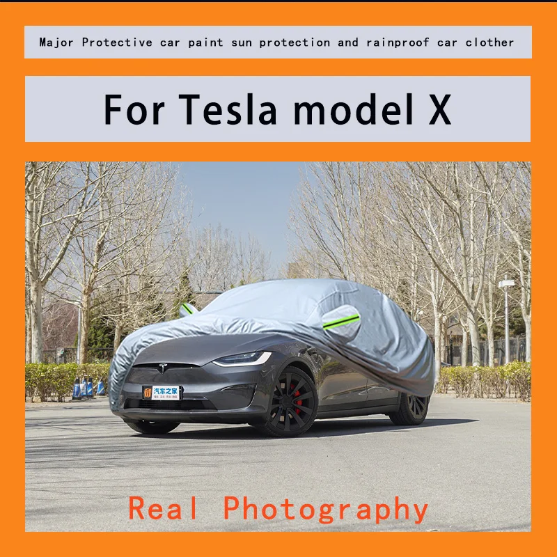 For Tesla model X Car Covers Outdoor Waterproof Dustproof Sun Rain Snow Protection Thick Oxford Cloth Full Outer Cover
For Tesla model X Car Covers Outdoor Waterproof Dustproof Sun Rain Snow Protection Thick Oxford Cloth Full Outer Cover
