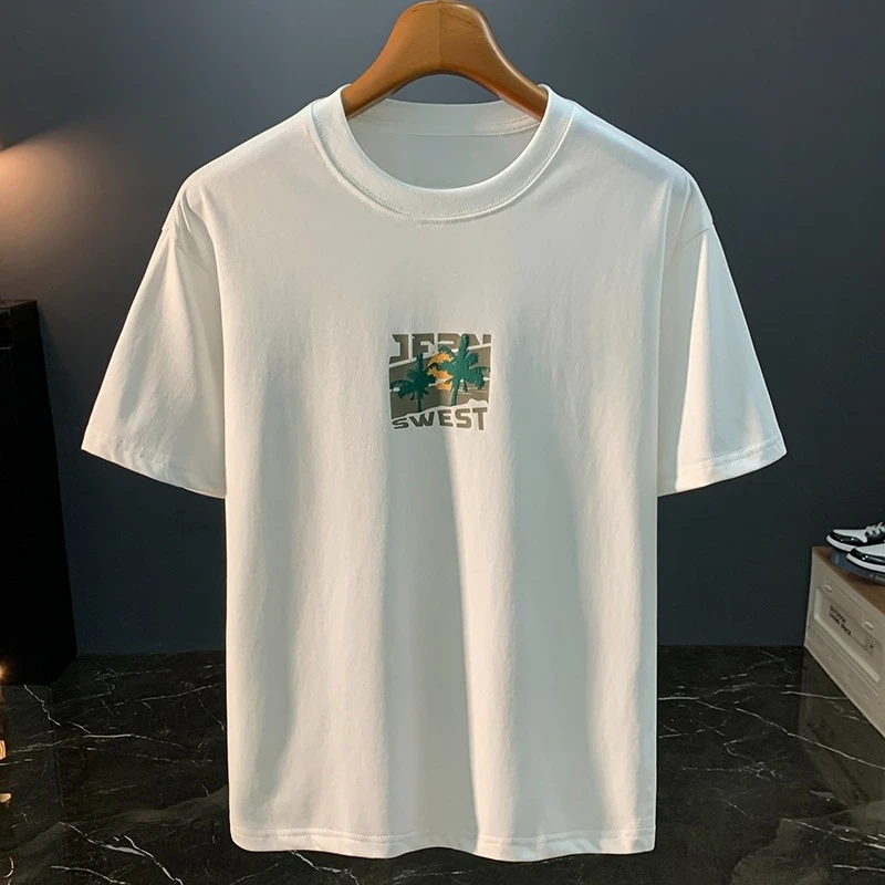 High-quality cotton printed T-shirts for men and women in summer 2025 loose and casual round-neck short-sleeved tops 0718 4
High-quality cotton printed T-shirts for men and women in summer 2025 loose and casual round-neck short-sleeved tops 0718 4
