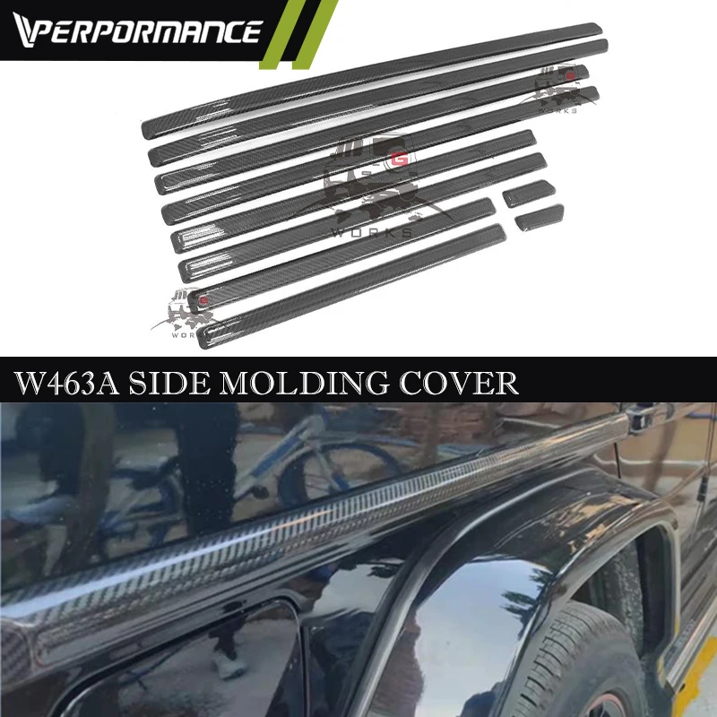 2019-2022Year W463A G500 G350 G63 Carbon Fiber Side Molding Trims Exterior Auto Parts G Class W464 Side Molding Covers
2019-2022Year W463A G500 G350 G63 Carbon Fiber Side Molding Trims Exterior Auto Parts G Class W464 Side Molding Covers