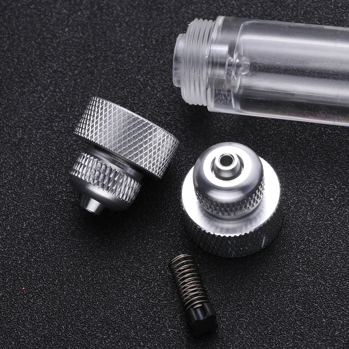 New Carbon Dioxide Bubble Counter Double Head Water Plant Diffuser Co2 Non-Return Locking System Aquarium Air Output Tool
New Carbon Dioxide Bubble Counter Double Head Water Plant Diffuser Co2 Non-Return Locking System Aquarium Air Output Tool
