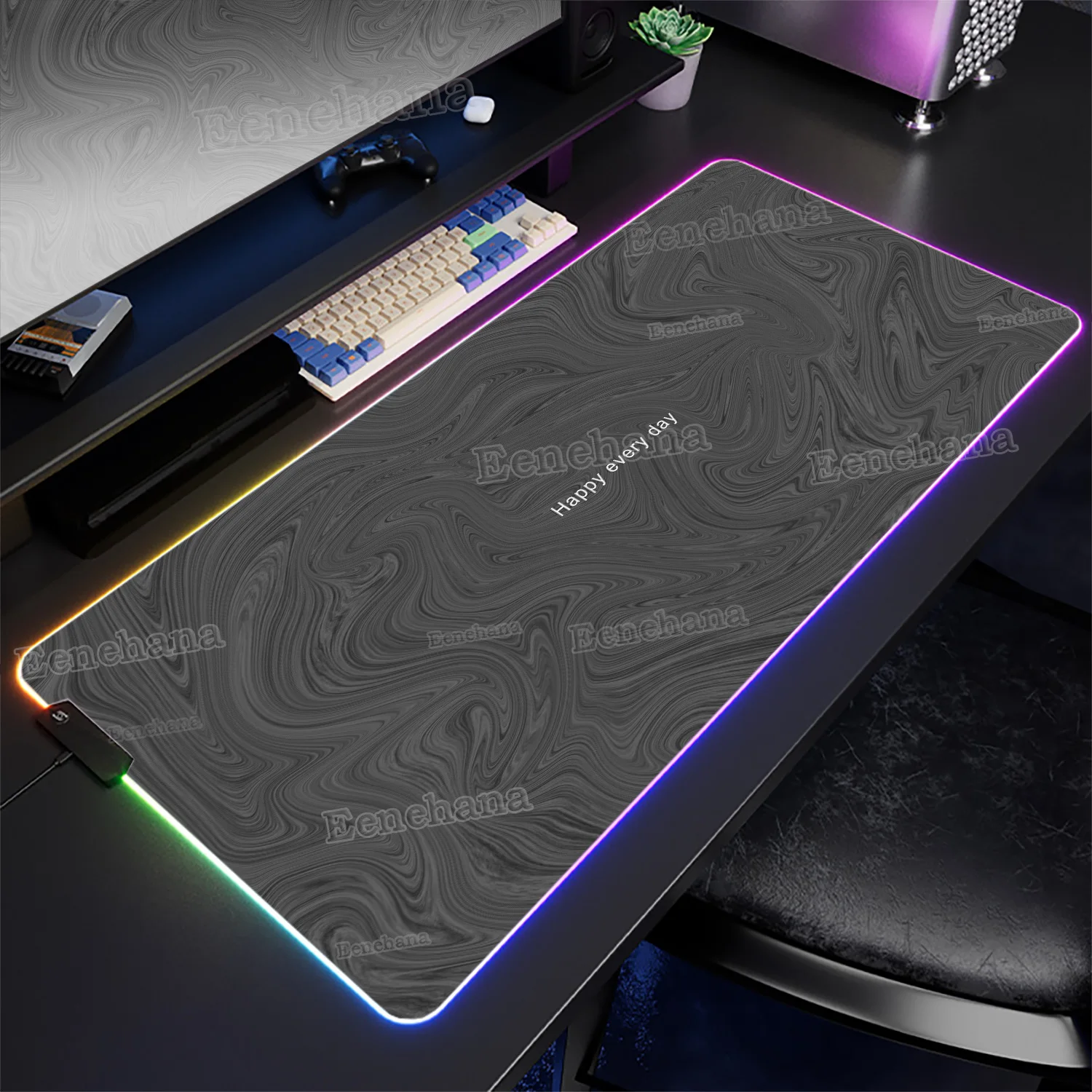RGB Fluid Gradient Mouse Pad Design Large Gaming Desk Mat Luminous Liquid Solid Color Big LED Mat Desktop Backlight Keyboard Rug
RGB Fluid Gradient Mouse Pad Design Large Gaming Desk Mat Luminous Liquid Solid Color Big LED Mat Desktop Backlight Keyboard Rug