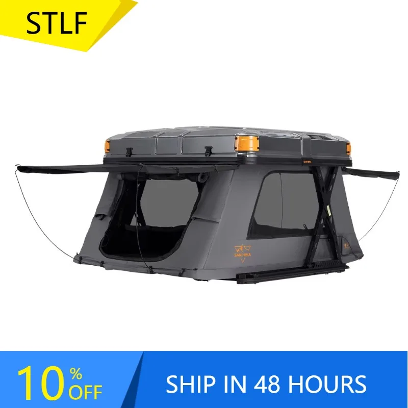 YTYIN SAN HIMA Remote Control Automatic Quick Setup Aluminum Hard Shell Rooftop Tent Camping Car Roof Tent With Led Light Bar
YTYIN SAN HIMA Remote Control Automatic Quick Setup Aluminum Hard Shell Rooftop Tent Camping Car Roof Tent With Led Light Bar