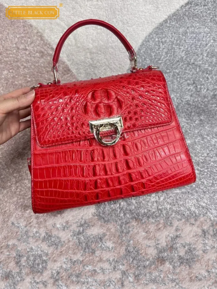 New Retro Office Womens Genuine Leather Fashion Shoulder Handheld Hasp Flap Totes Casual Crocodile Skin Crossbody Underarm Bag
New Retro Office Womens Genuine Leather Fashion Shoulder Handheld Hasp Flap Totes Casual Crocodile Skin Crossbody Underarm Bag