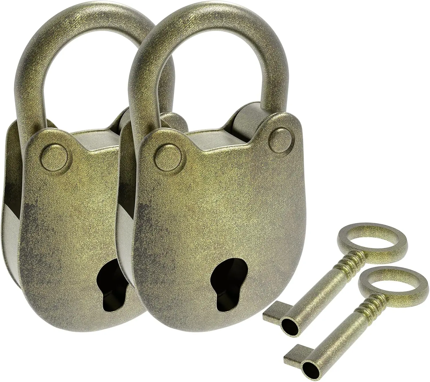 2Pcs Mini Antique Padlock Vintage Bear Head Shape Bronze Locks with Keys for Jewelry Box
2Pcs Mini Antique Padlock Vintage Bear Head Shape Bronze Locks with Keys for Jewelry Box