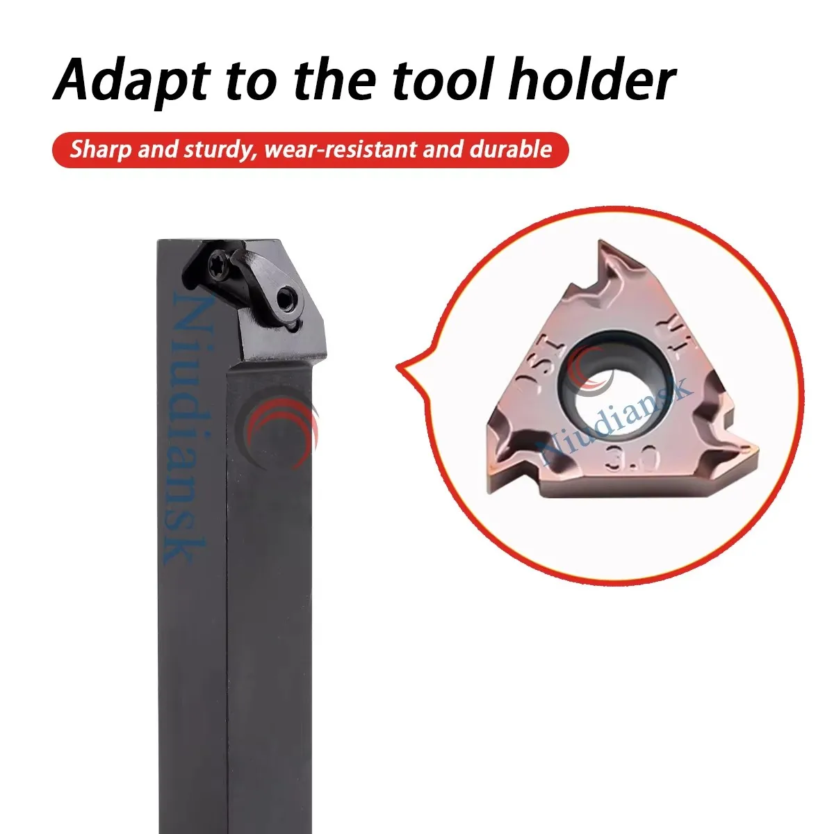 DESKAR Numerical Control Lathe Internal And External Threading Insert Stainless Steel 16ERM/IRM 1.0/2.5ISO/AG55/60/11/14W LF6118
DESKAR Numerical Control Lathe Internal And External Threading Insert Stainless Steel 16ERM/IRM 1.0/2.5ISO/AG55/60/11/14W LF6118