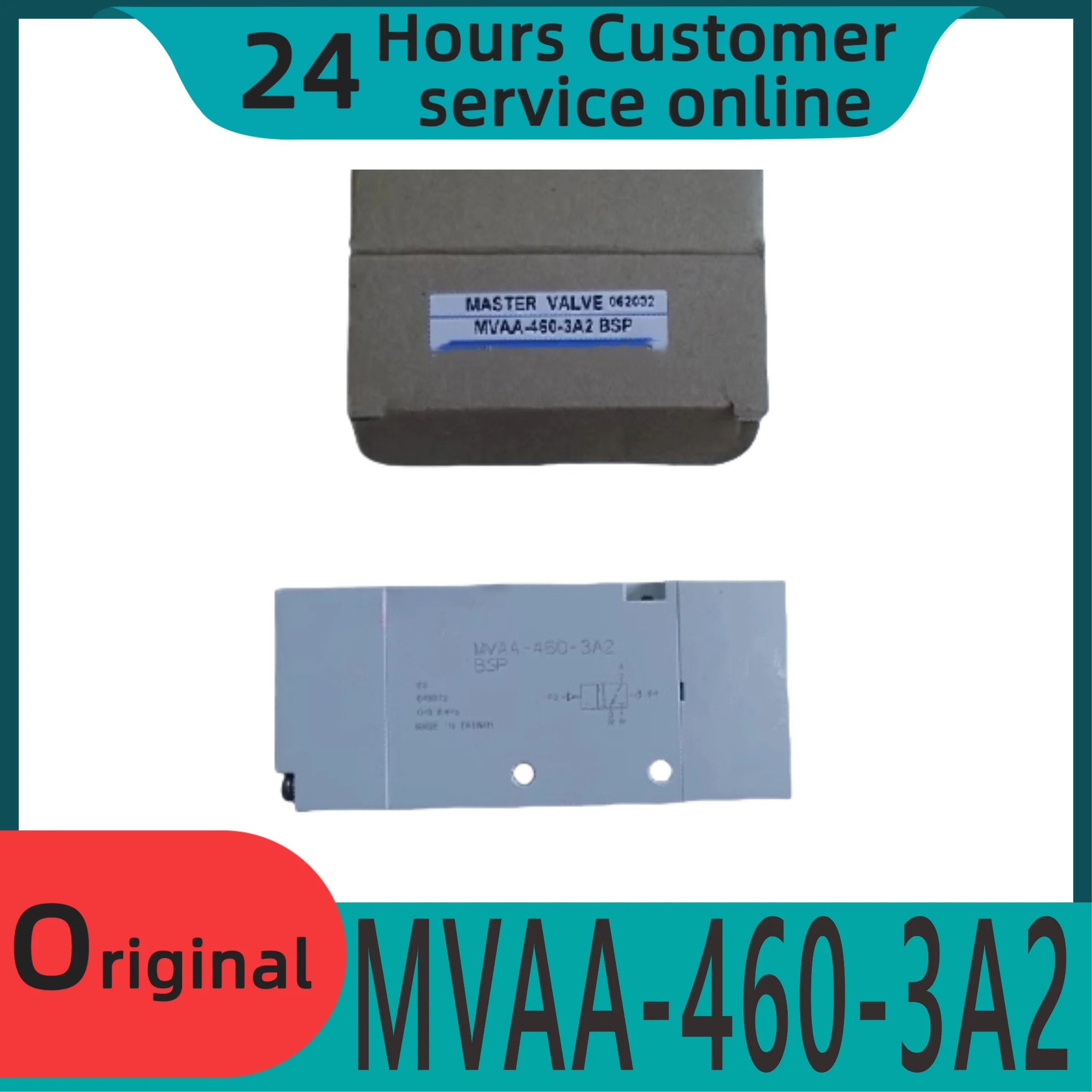Совершенно новый оригинальный пневматический клапан MVAA-460-3A2 MVAA-460-3A1NO/NC
Совершенно новый оригинальный пневматический клапан MVAA-460-3A2 MVAA-460-3A1NO/NC