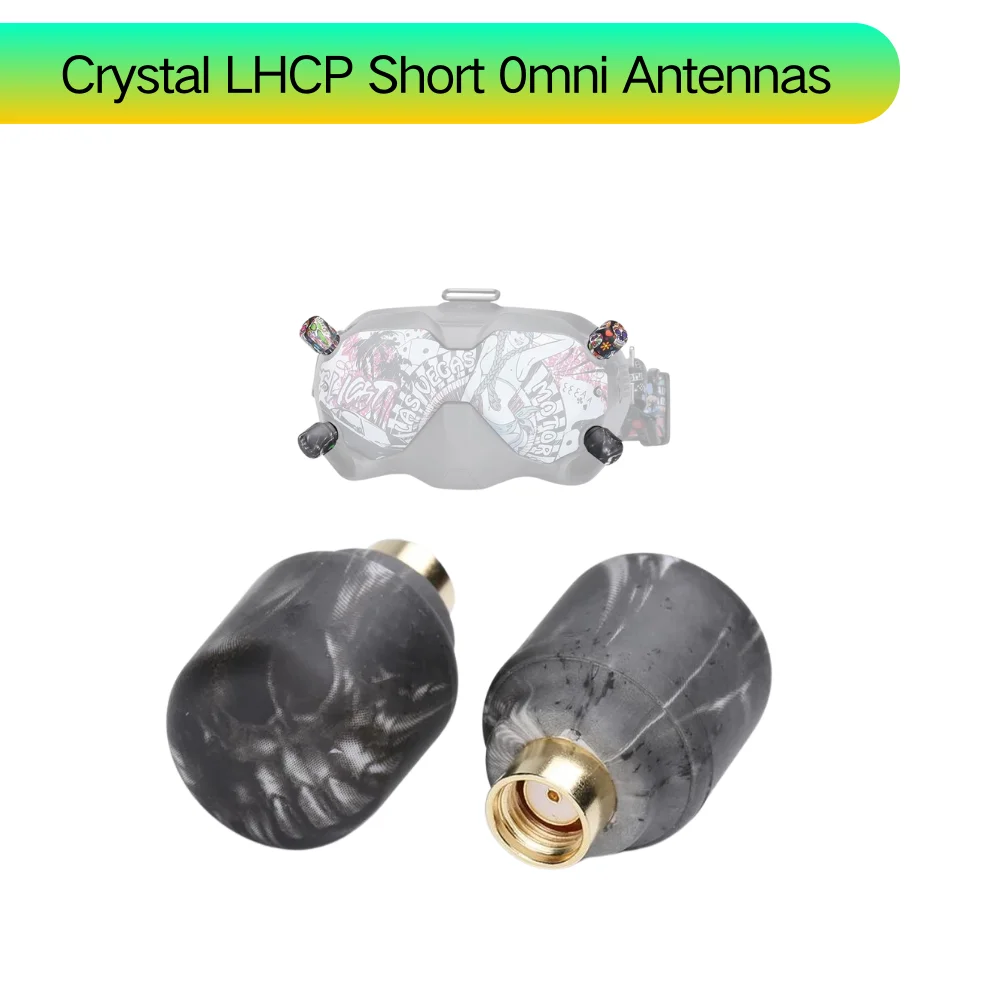 2 шт. iFlight Crystal LHCP RP-SMA короткие всенаправленные антенны для DJI Digital FPV Goggle
2 шт. iFlight Crystal LHCP RP-SMA короткие всенаправленные антенны для DJI Digital FPV Goggle