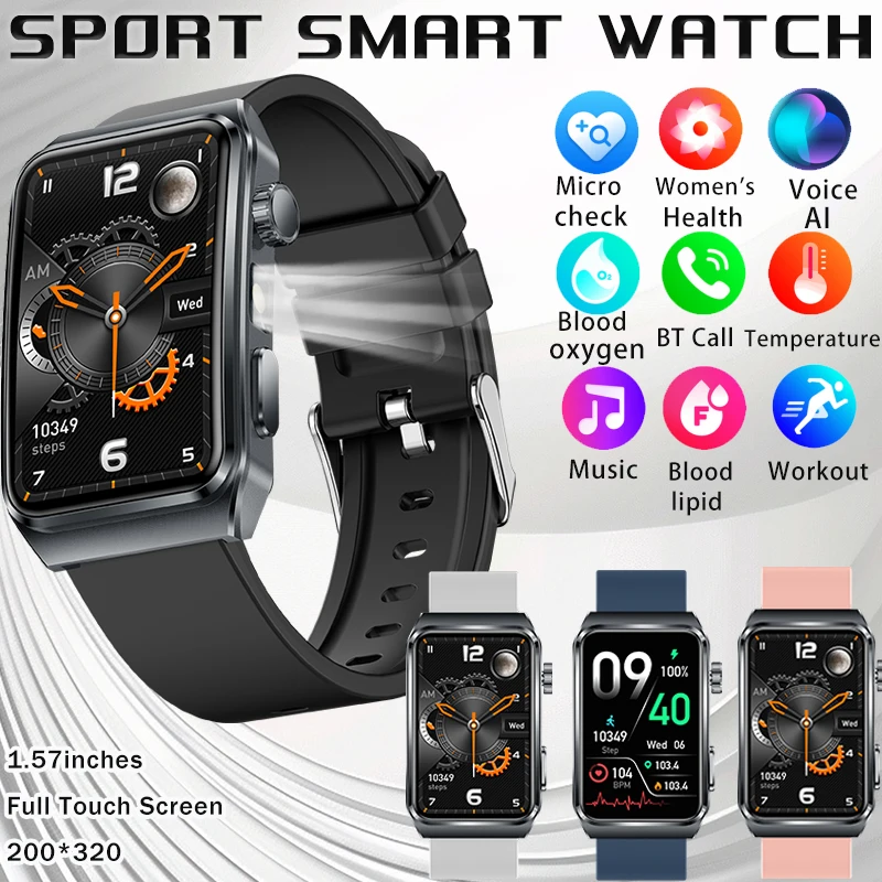 2025 Новые Bluetooth-вызовы, спортивные и здоровье, умные часы, трекер для липидов в крови, мочевой кислоты, часы, трекер активности, умные часы-браслет
2025 Новые Bluetooth-вызовы, спортивные и здоровье, умные часы, трекер для липидов в крови, мочевой кислоты, часы, трекер активности, умные часы-браслет