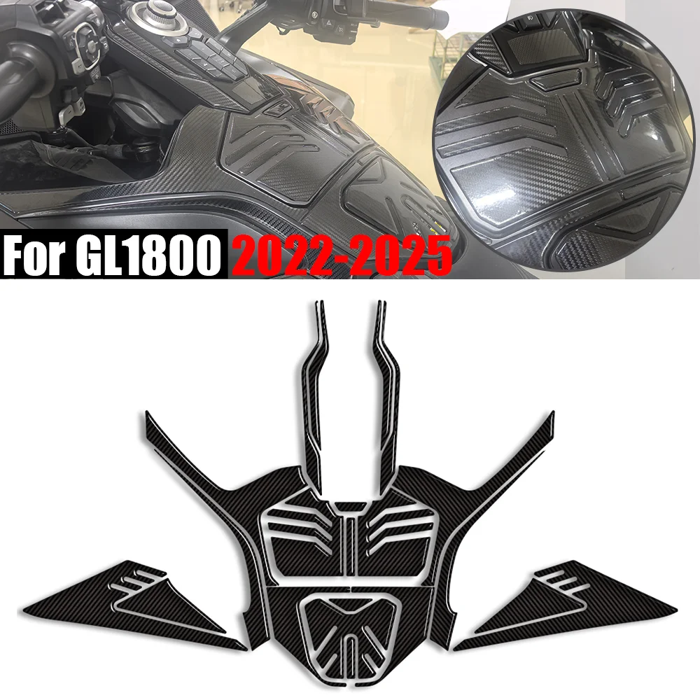 For Goldwing GL 1800 F6B Tour Fairing Fender Tank Pad Gas Protector Stickers Decals Carbon Fiber Gold wing GL1800 2022 - 2025
For Goldwing GL 1800 F6B Tour Fairing Fender Tank Pad Gas Protector Stickers Decals Carbon Fiber Gold wing GL1800 2022 - 2025