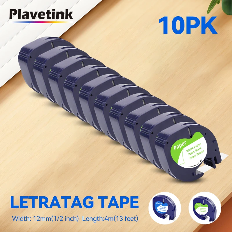 5 шт., 10 шт., для Dymo 91201 91200, черно-белая лента для этикеток Letratag, 12 мм, совместимая с Dymo Letratag LT-100H LT100T
5 шт., 10 шт., для Dymo 91201 91200, черно-белая лента для этикеток Letratag, 12 мм, совместимая с Dymo Letratag LT-100H LT100T