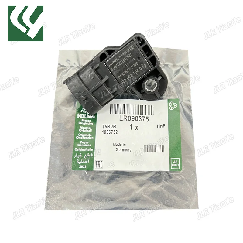 LR090375 AJ813215 Intake Manifold Pressure Sensor For Range Rover Velar Discovery Sport Defender
LR090375 AJ813215 Intake Manifold Pressure Sensor For Range Rover Velar Discovery Sport Defender