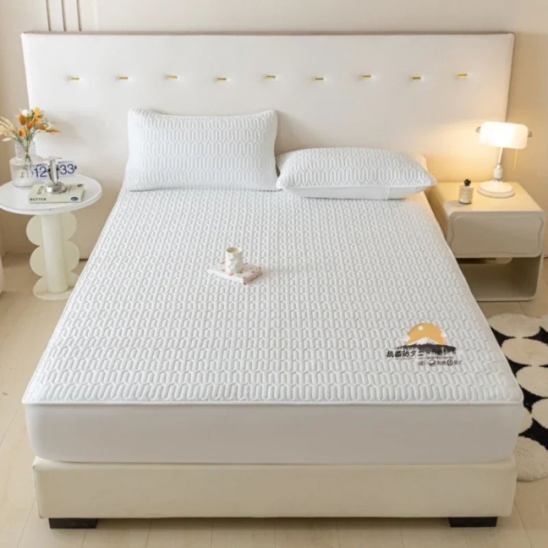 New Class a Quilted Fitted Sheet Heat Transfer Patch Pure Color Quilted Bedspread Simmons Protective Cover
New Class a Quilted Fitted Sheet Heat Transfer Patch Pure Color Quilted Bedspread Simmons Protective Cover