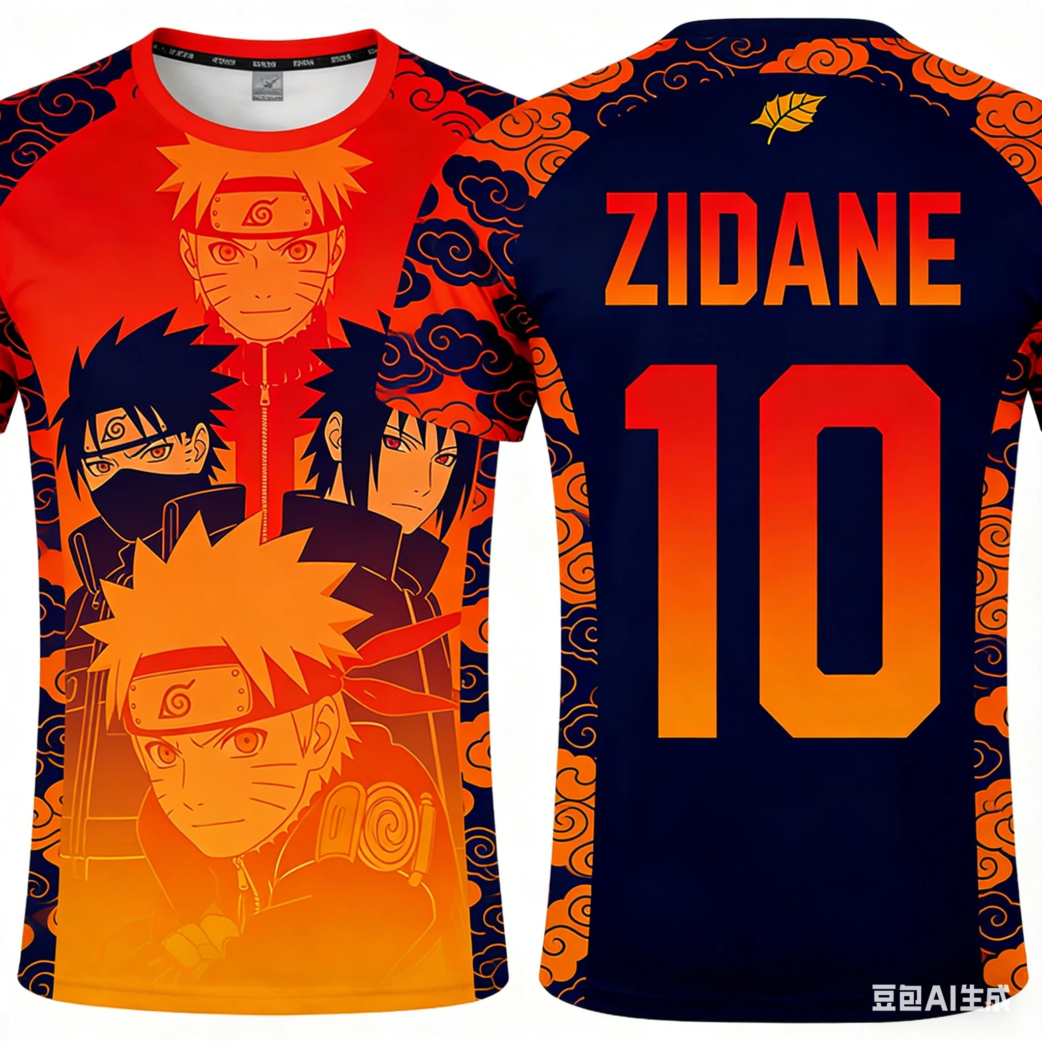 2026-2027 Naruto × Soccer Star Collaboration Number Print T-Shirt Unisex High-Street Trend Loose Casual Short-Sleeve
2026-2027 Naruto × Soccer Star Collaboration Number Print T-Shirt Unisex High-Street Trend Loose Casual Short-Sleeve