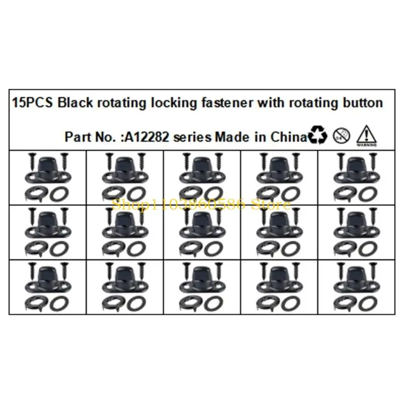 242A Rotating Locking Fasteners for Canvas Covers, Metal Turn Button Hardware with Screws for Motorhome Boat Tent Tarp Mounting
242A Rotating Locking Fasteners for Canvas Covers, Metal Turn Button Hardware with Screws for Motorhome Boat Tent Tarp Mounting