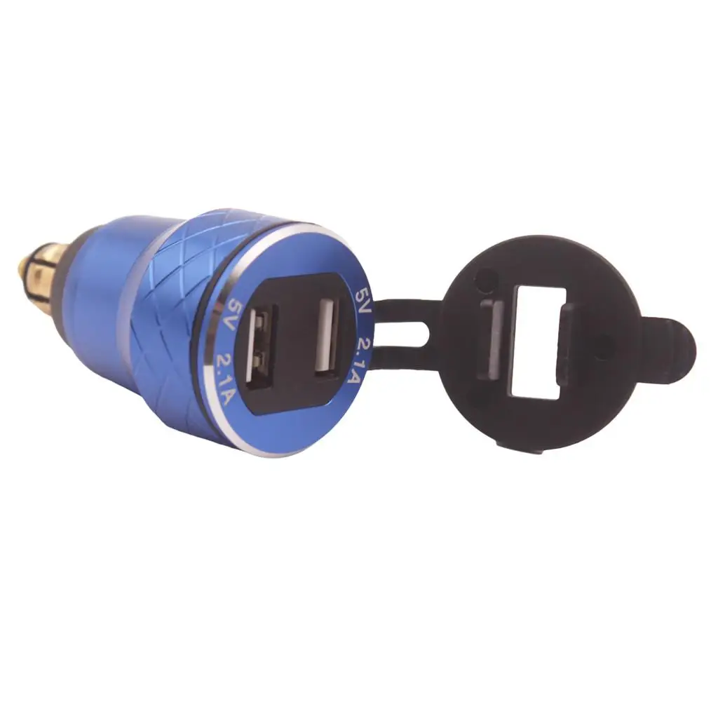 DIN to USB Motorcycle Charging Socket 2 Ports Blue LED Display for F800 F650 F700 R1200GS R1200RT
DIN to USB Motorcycle Charging Socket 2 Ports Blue LED Display for F800 F650 F700 R1200GS R1200RT