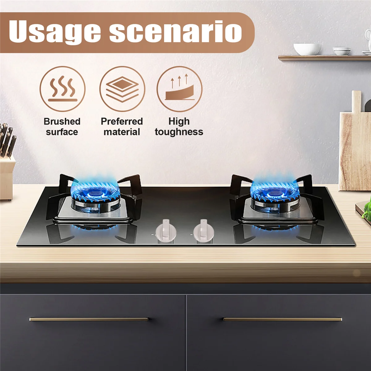 AA25 6Pcs Cooker Knobs,6mm Gas Stove Knobs Stove Replacement Metal Knobs Accessories for Kitchen Gas Oven Knobs
AA25 6Pcs Cooker Knobs,6mm Gas Stove Knobs Stove Replacement Metal Knobs Accessories for Kitchen Gas Oven Knobs