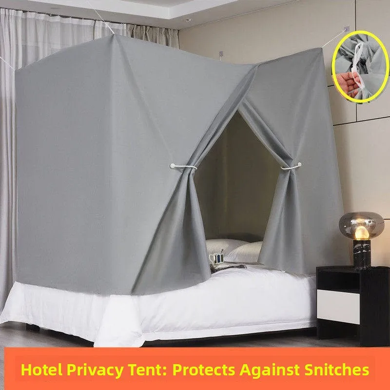 Portable Disposable Privacy Tent Hotel Bedroom Bed Curtain Partition Single Double Bed Size 18 Meters Anti-Spying Bed Canopy
Portable Disposable Privacy Tent Hotel Bedroom Bed Curtain Partition Single Double Bed Size 18 Meters Anti-Spying Bed Canopy