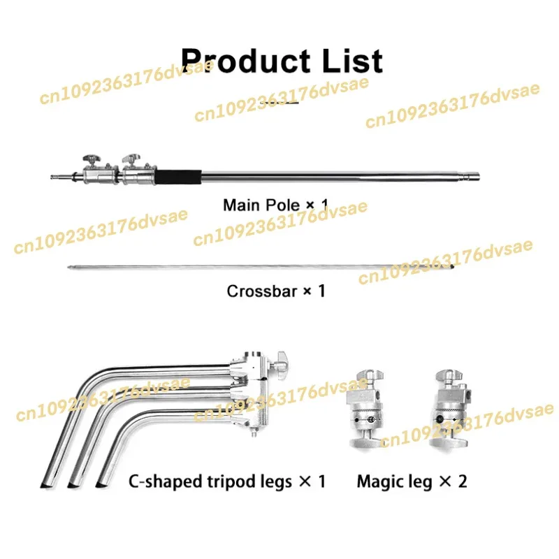 In Stock 3.3M Photography C Stand Light Stand Heavy Duty Stainless Steel Magic Leg Arm Crossbar Grip Head Tripod
In Stock 3.3M Photography C Stand Light Stand Heavy Duty Stainless Steel Magic Leg Arm Crossbar Grip Head Tripod
