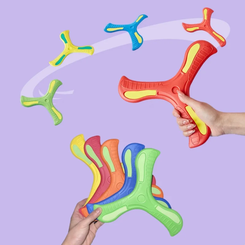 Soft Three-leaf Cross Boomerang - Children Adult-Kids Interactive Outdoor Toy Early Education Puzzle Decompression Gift
Soft Three-leaf Cross Boomerang - Children Adult-Kids Interactive Outdoor Toy Early Education Puzzle Decompression Gift