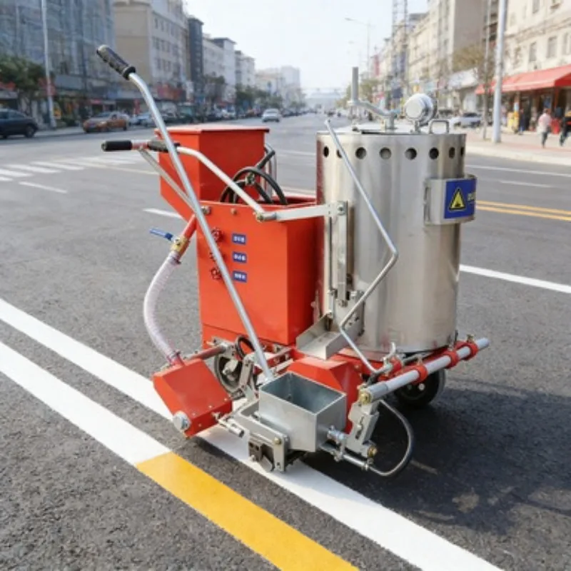 Two Component Road Marking Equipment for Double Line and Thermoplastic Paint
Two Component Road Marking Equipment for Double Line and Thermoplastic Paint