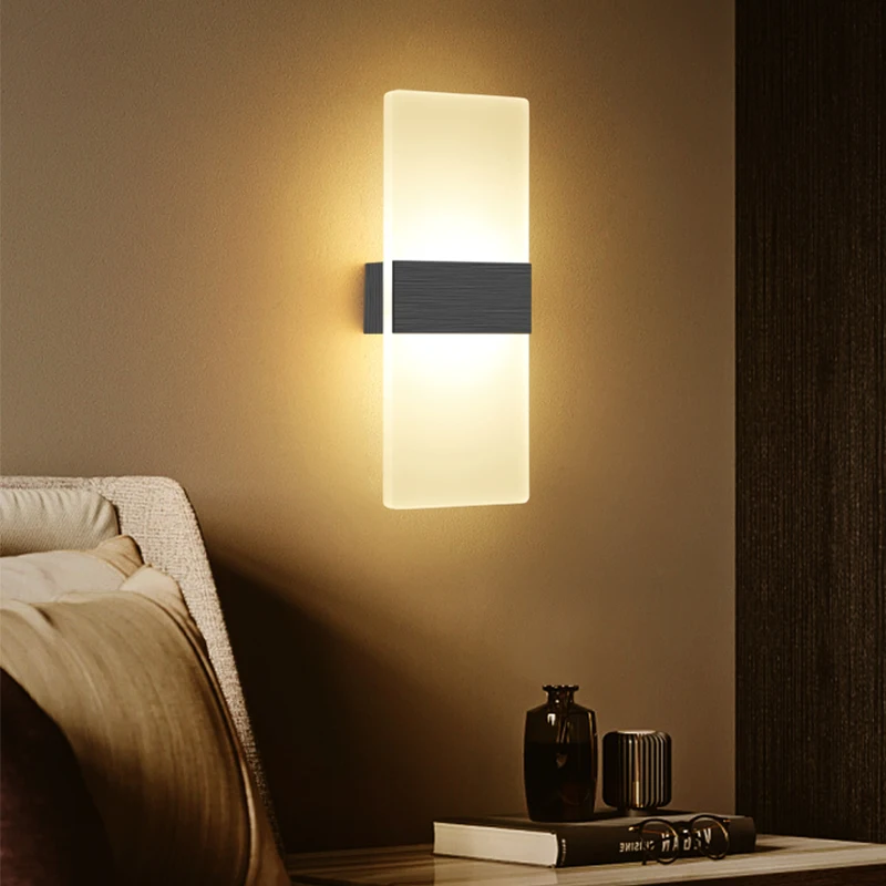Modern LED Wall Light Acrylic Bedroom Bedside Light Living Room Balcony Aisle Wall Lamp Corridor Wall Sconce Lamp
Modern LED Wall Light Acrylic Bedroom Bedside Light Living Room Balcony Aisle Wall Lamp Corridor Wall Sconce Lamp