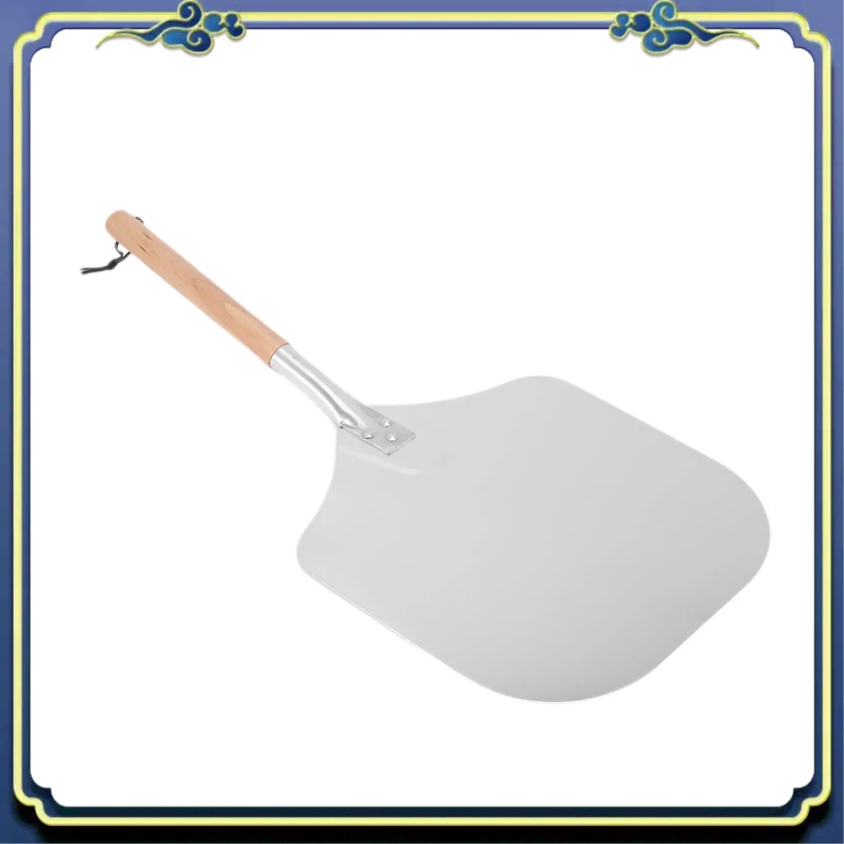 Latest Square Pizza Peel, Aluminum Pizza Pusher With Wooden Handle, Bread Pusher, The Pizza Base - Pizza Lifter Bread Pusher
Latest Square Pizza Peel, Aluminum Pizza Pusher With Wooden Handle, Bread Pusher, The Pizza Base - Pizza Lifter Bread Pusher