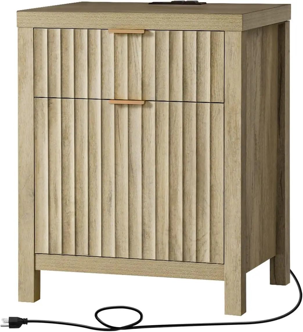 Ox 2 Drawer Nightstand, End Table With Charging Station, Night Stand With Fluted Panel, Farmhouse Sofa Bed Side Table For
Ox 2 Drawer Nightstand, End Table With Charging Station, Night Stand With Fluted Panel, Farmhouse Sofa Bed Side Table For