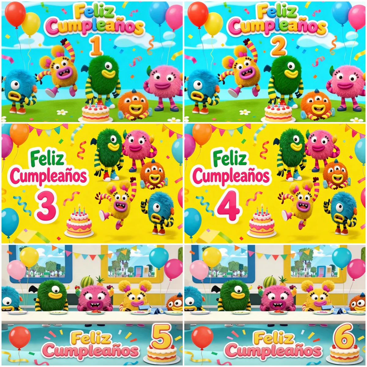 Cute M-Momonsters Theme 1-10th Children Birthday Party Decoration Banner Cartoon Small Monsters Background Baby Shower Backdrop
Cute M-Momonsters Theme 1-10th Children Birthday Party Decoration Banner Cartoon Small Monsters Background Baby Shower Backdrop
