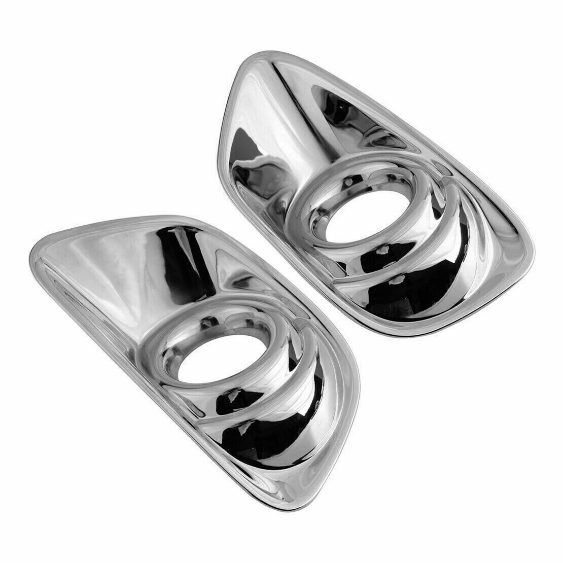 Chrome Silver Front Fog Light Lamp Cover Trim Bezel Insert Frame for Jeep Compass 2011-2014
Chrome Silver Front Fog Light Lamp Cover Trim Bezel Insert Frame for Jeep Compass 2011-2014