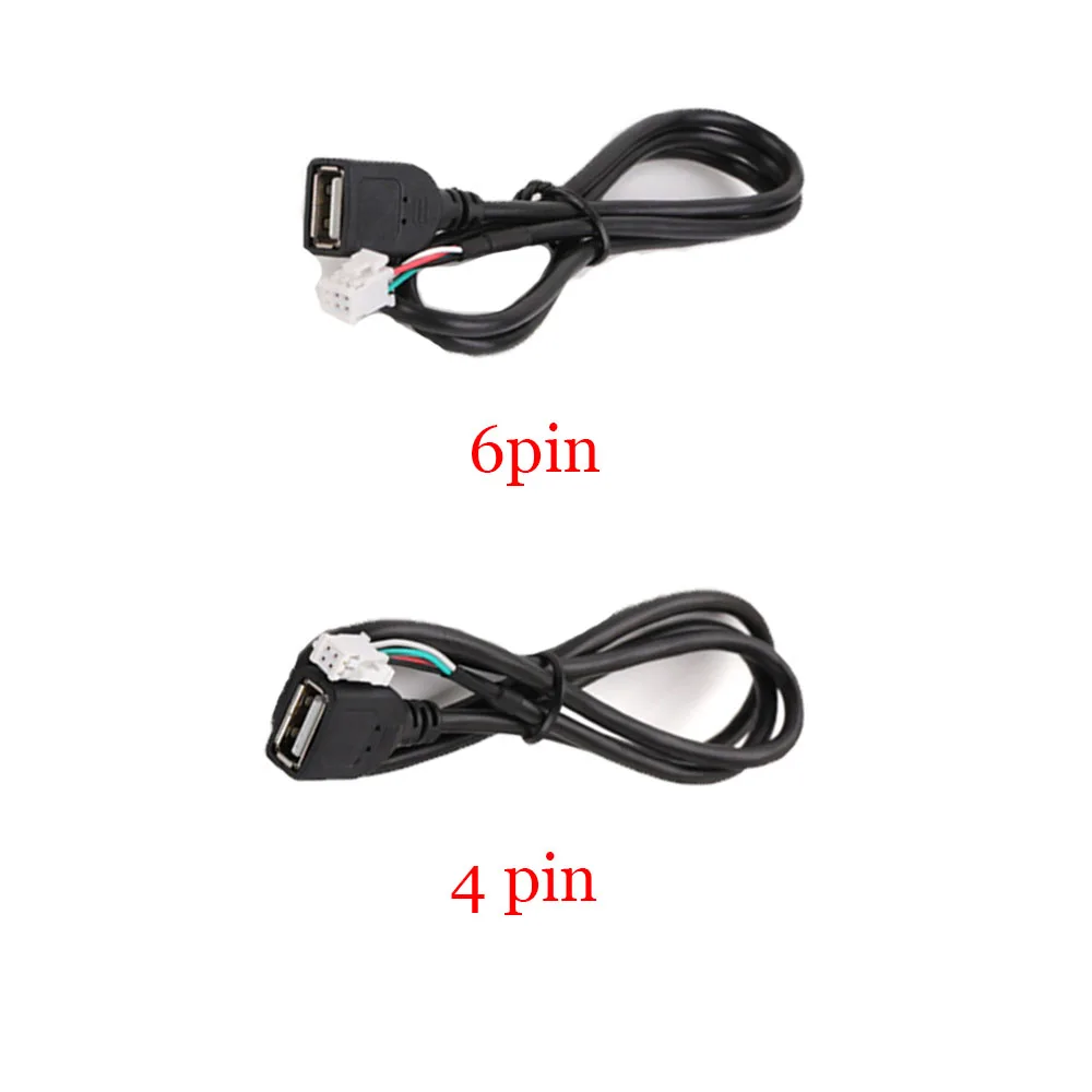 1Pcs 4Pin Or 6Pin Connector USB Extension Cable for Large-Screen Navigation Car Radio Stereo Input/Output Cable Adapter In-Car
1Pcs 4Pin Or 6Pin Connector USB Extension Cable for Large-Screen Navigation Car Radio Stereo Input/Output Cable Adapter In-Car