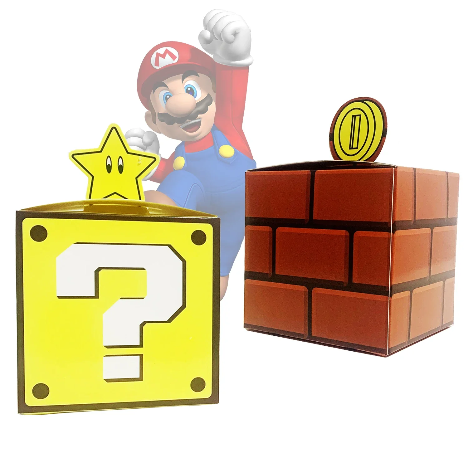 6/8/10pcs Super Mario Bros Gift Box Party Decor Surprise Chest Brick Gifts Boxes Candy Box Birthday Decor Supplies Photo Props
6/8/10pcs Super Mario Bros Gift Box Party Decor Surprise Chest Brick Gifts Boxes Candy Box Birthday Decor Supplies Photo Props