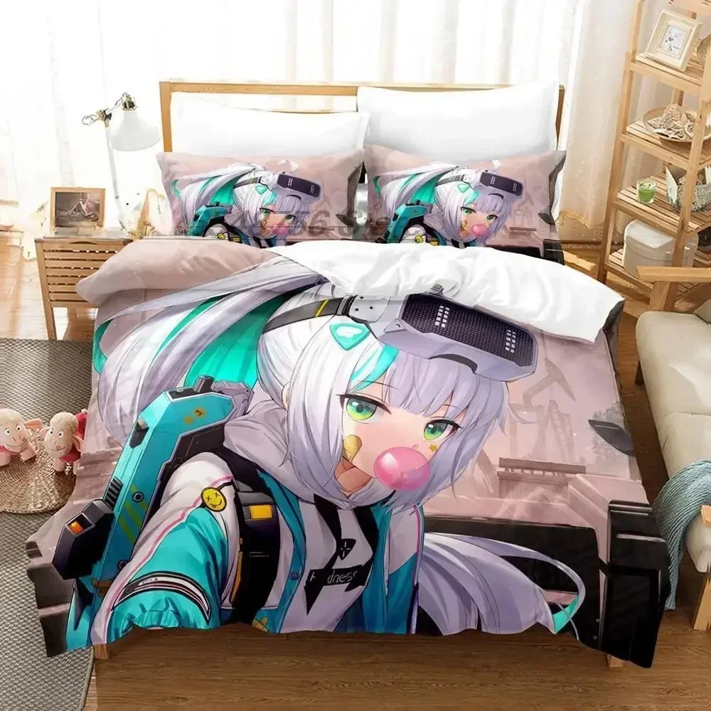 NIKKE Bedding Set Single Twin Full Queen King Size Bed Set Aldult Kid Bedroom Duvet cover Sets 3D Print Anime bed sheet set
NIKKE Bedding Set Single Twin Full Queen King Size Bed Set Aldult Kid Bedroom Duvet cover Sets 3D Print Anime bed sheet set