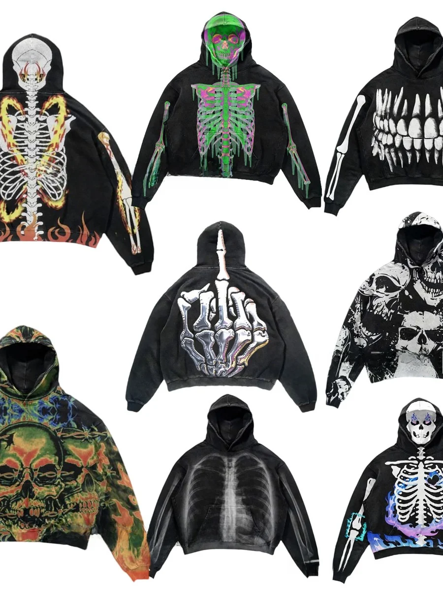 Halloween Skeleton 3D Digital Print Zipper Hoodie Sweatshirt Cotton Polyester Casual Unisex Long Sleeve Zipper Hooded Sweatshirt
Halloween Skeleton 3D Digital Print Zipper Hoodie Sweatshirt Cotton Polyester Casual Unisex Long Sleeve Zipper Hooded Sweatshirt