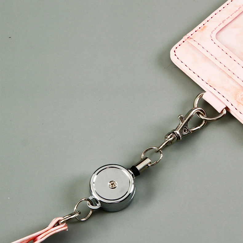 Retractable Lanyard Name Badge Holder Portable Card Case Student Bank Work Bus Credential Holder
Retractable Lanyard Name Badge Holder Portable Card Case Student Bank Work Bus Credential Holder