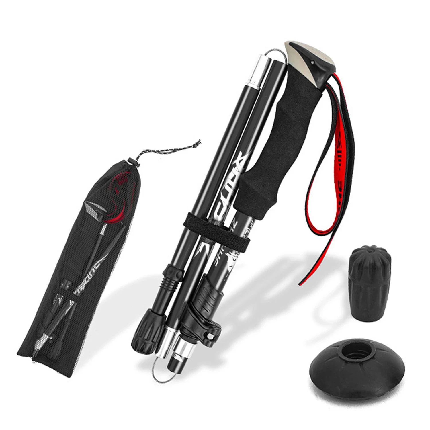 Lightweight Collapsible Trekking Pole Five-fold Walking Stick Hiking Camping Backpacking Aluminum Alloy Trekking Pole
Lightweight Collapsible Trekking Pole Five-fold Walking Stick Hiking Camping Backpacking Aluminum Alloy Trekking Pole