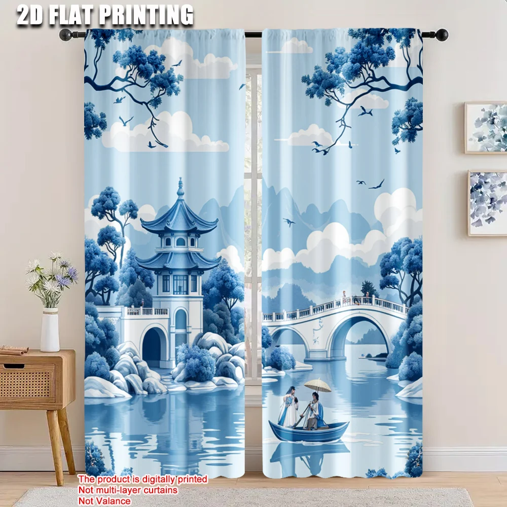 2pcs, 2D flat printing Curtain boat and trees 100% Polyester,Without Electricity Party Decorations Applies to Bedroom living
2pcs, 2D flat printing Curtain boat and trees 100% Polyester,Without Electricity Party Decorations Applies to Bedroom living
