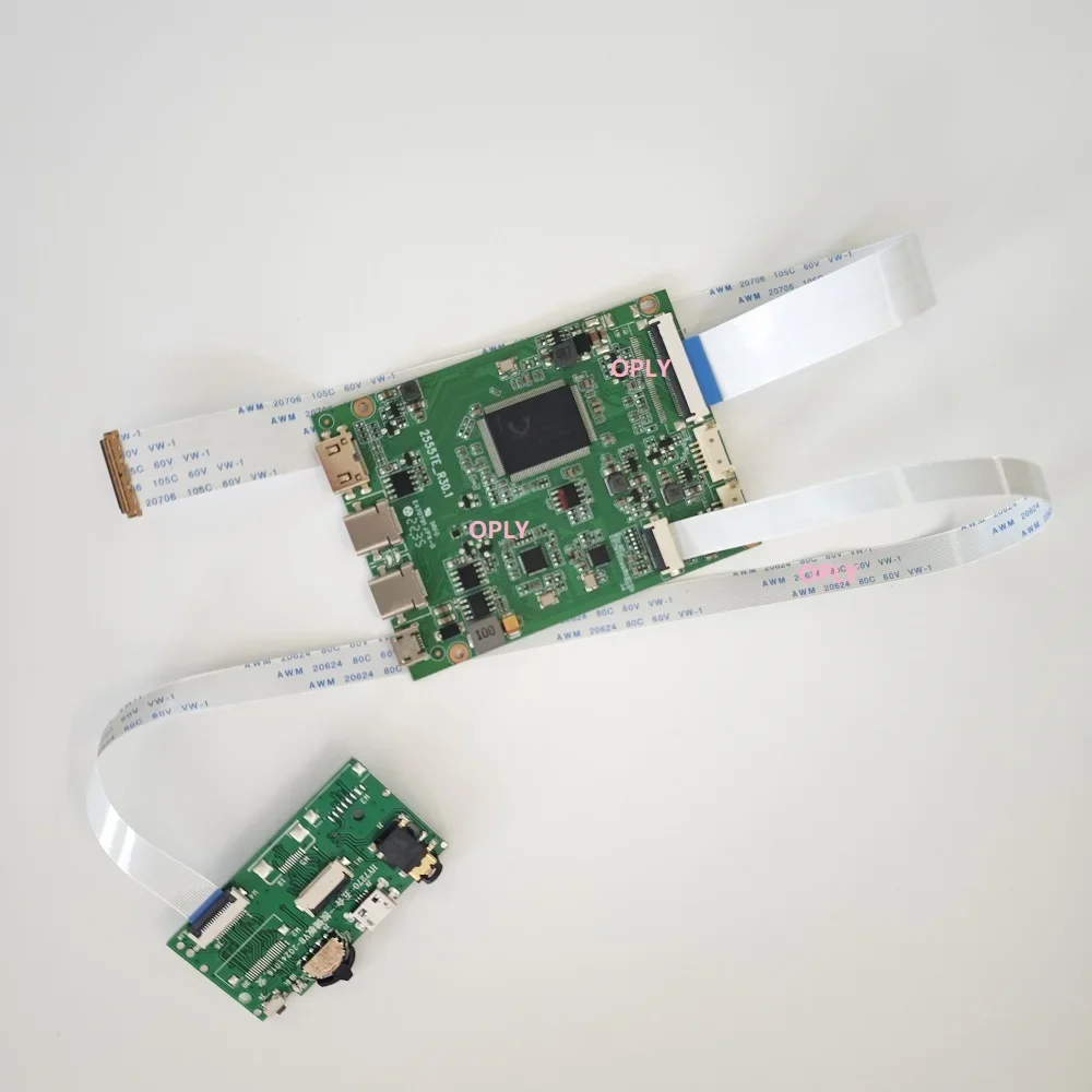 Kit for B156HAN02.5 B156HAN02.4 B156HAN02 15.6" 1920×1080 EDP LED screen 2 TYPE C Mini HDMI-compatible controllor board
Kit for B156HAN02.5 B156HAN02.4 B156HAN02 15.6" 1920×1080 EDP LED screen 2 TYPE C Mini HDMI-compatible controllor board