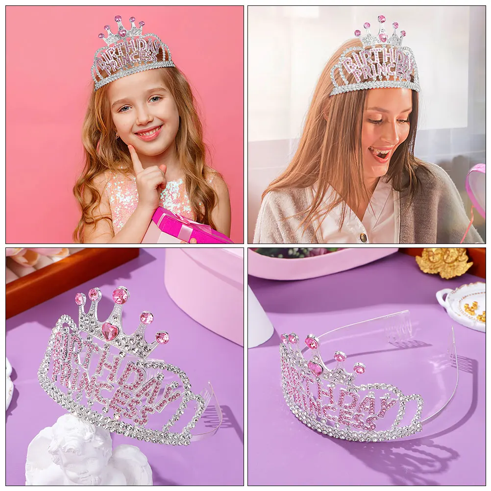 2 шт. головной убор для девочек, корона на день рождения, тиара, блестящие украшения с бриллиантами, серебряные аксессуары принцессы, легкий и удобный
2 шт. головной убор для девочек, корона на день рождения, тиара, блестящие украшения с бриллиантами, серебряные аксессуары принцессы, легкий и удобный