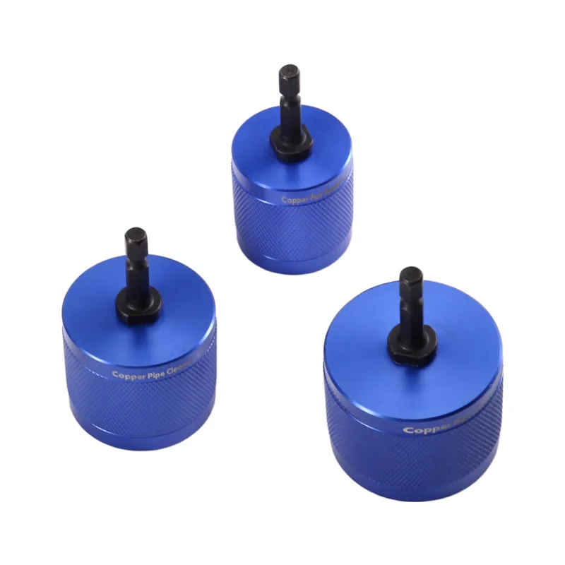 A74E-Copper Pipe Cleaner Set(3Pcs), 1/2 In 3/4 In 1 In Metal HVAC& Plumbing Brushes, Copper Bristles For Drain, Vent, Pipe Clean
A74E-Copper Pipe Cleaner Set(3Pcs), 1/2 In 3/4 In 1 In Metal HVAC& Plumbing Brushes, Copper Bristles For Drain, Vent, Pipe Clean