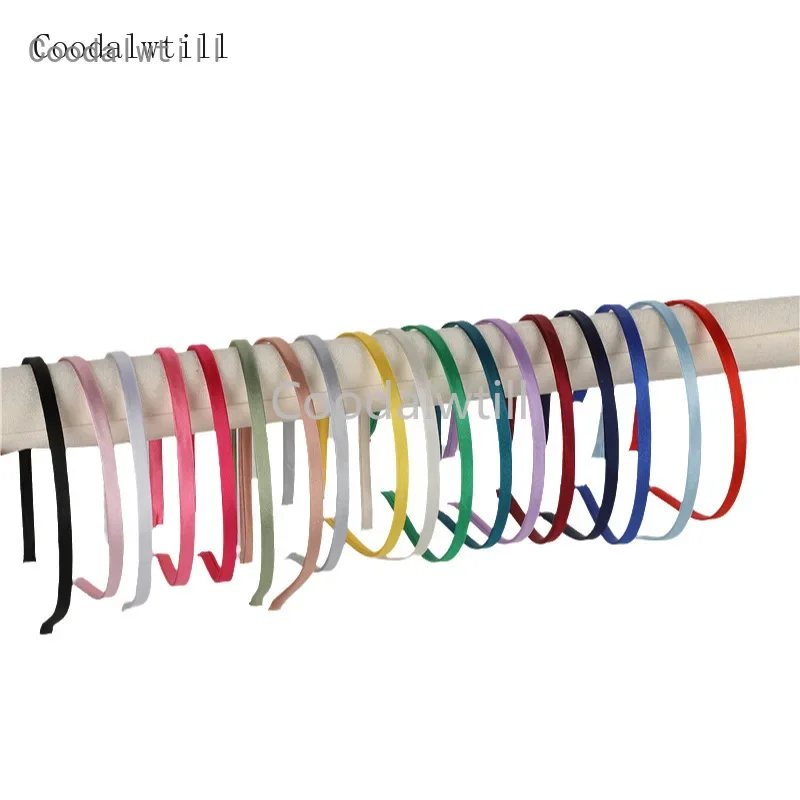 50Pieces/Lot 0.7CM(7MM) Width Headband Satin Cover Metal Hairband Hairwear Women Head Hoop Hairbands DIY Hair Accessories 
50Pieces/Lot 0.7CM(7MM) Width Headband Satin Cover Metal Hairband Hairwear Women Head Hoop Hairbands DIY Hair Accessories