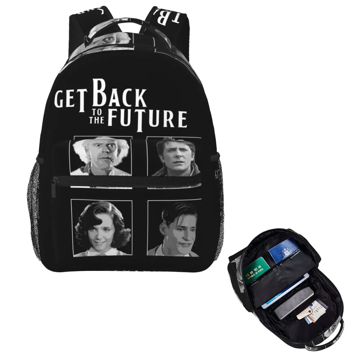 Get Back To The Future Student Backpack School Bag Hiking Travel Daypack for Men Women Fashion Bookbag Shoulder Bags
Get Back To The Future Student Backpack School Bag Hiking Travel Daypack for Men Women Fashion Bookbag Shoulder Bags