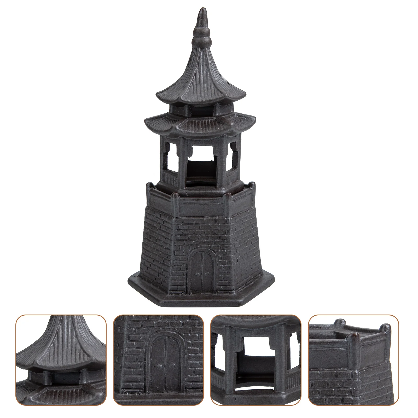 2Pcs Hexagonal Pavilion Decor Ceramic Craft Durable Landscape Ornament Indoor Outdoor Bonsai Micro Landscape Fish Tank
2Pcs Hexagonal Pavilion Decor Ceramic Craft Durable Landscape Ornament Indoor Outdoor Bonsai Micro Landscape Fish Tank