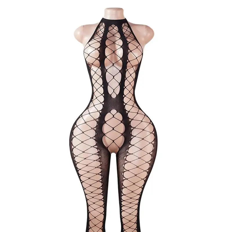 Transparent Black Backless Hollow Out Sexy Lingerie Babydoll Hot Women's Pajamas Crotchless Full Bodystockings Erotic Costumes
Transparent Black Backless Hollow Out Sexy Lingerie Babydoll Hot Women's Pajamas Crotchless Full Bodystockings Erotic Costumes