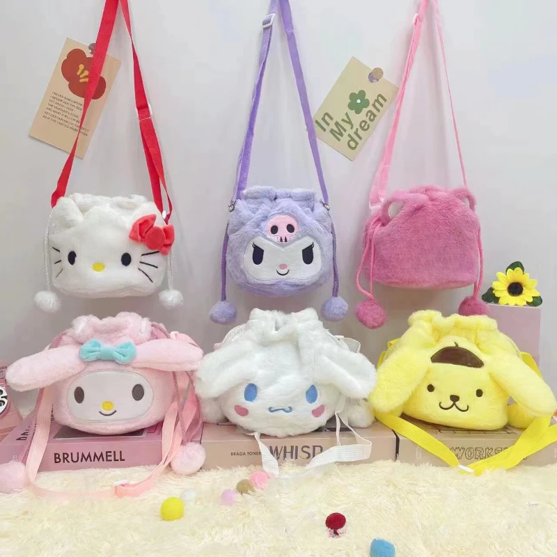 2023 Kawaii Sanrio Plush Backpack Hello Kitty Kuromi Cinnamoroll My Melody Cute Girls Messenger Bag Plush Toys Christmas Gifts
2023 Kawaii Sanrio Plush Backpack Hello Kitty Kuromi Cinnamoroll My Melody Cute Girls Messenger Bag Plush Toys Christmas Gifts