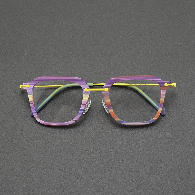 Pure Titanium Acetate Square GlassesFrame Women's High Quality Fashion Optical Myopia Anti-blue Light Prescription Eyewear Men
Pure Titanium Acetate Square GlassesFrame Women's High Quality Fashion Optical Myopia Anti-blue Light Prescription Eyewear Men